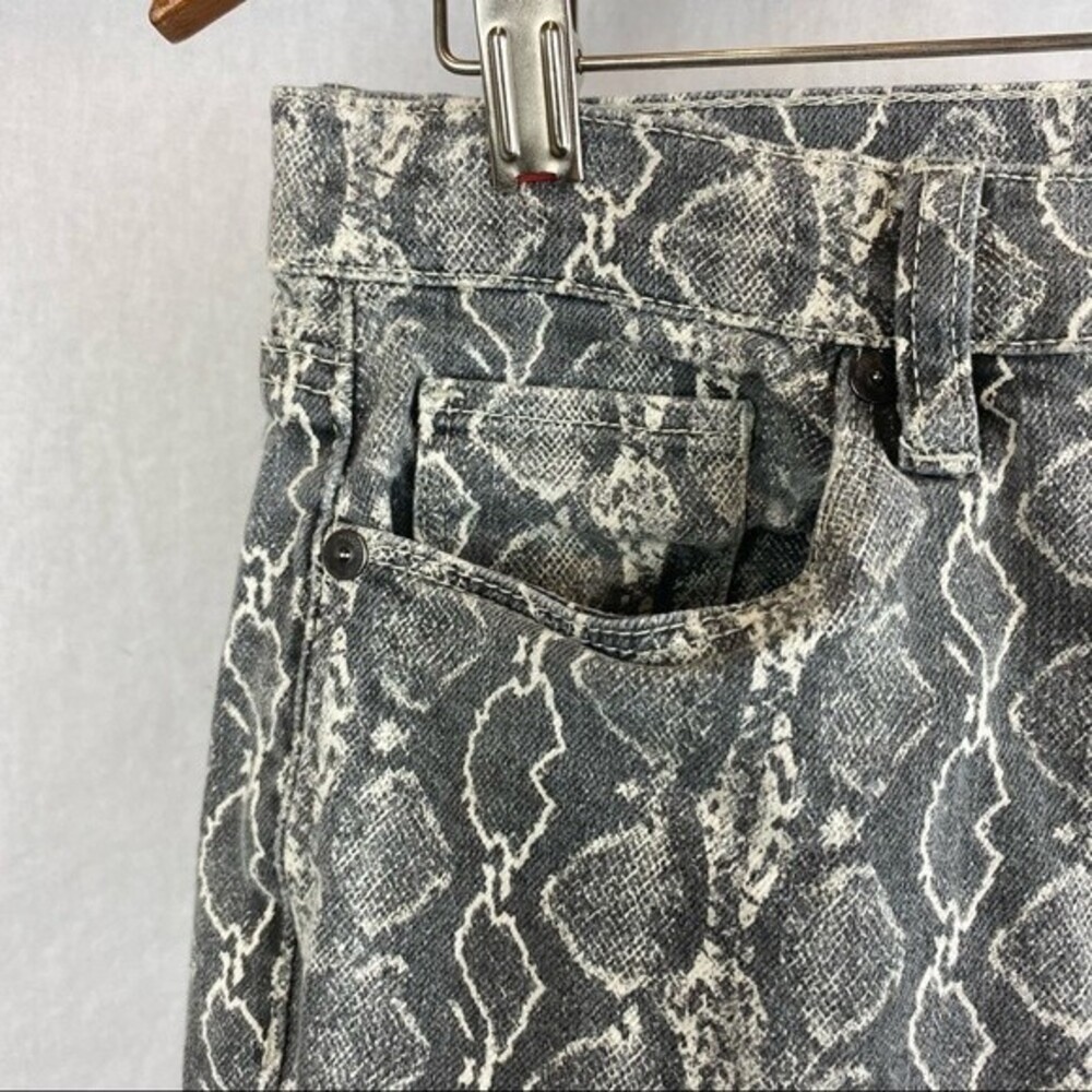 Blank NYC Gray & Tan Snake Python Print Reeade Cr… - image 7